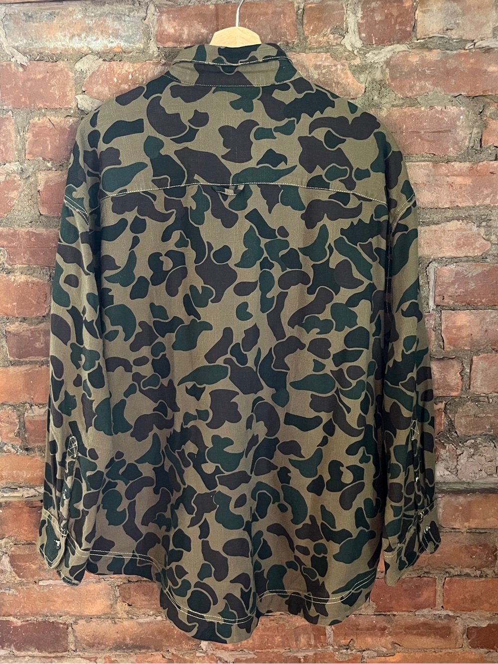 BDG Urban Outfitters Camo Chore Coat Shirt Jacket Men's Medium Cotton - Picture 3 of 6